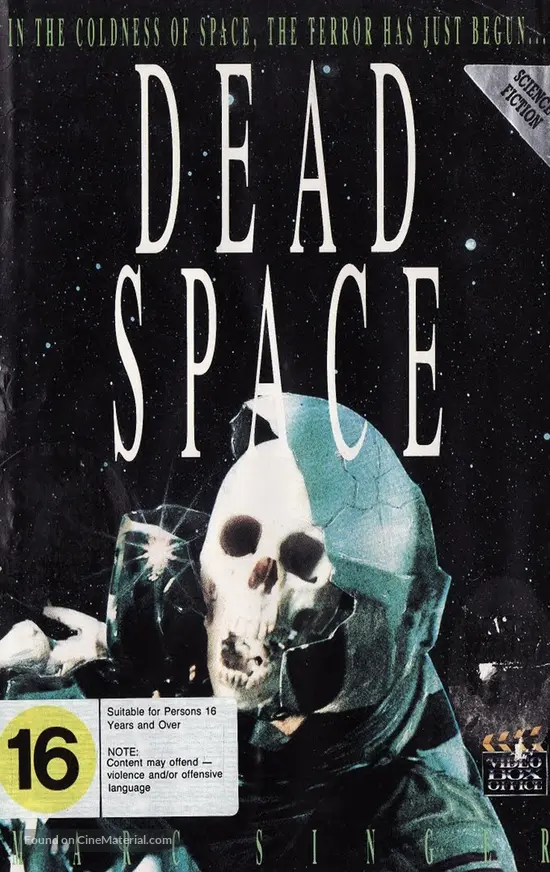 Dead Space 1991 Australian Movie Cover Dead Space 1991 Australian Movie Cover