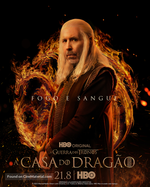 &quot;House of the Dragon&quot; - Brazilian Movie Poster