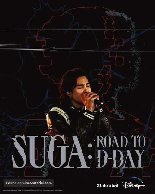 Suga: Road to D-Day - Brazilian Movie Poster