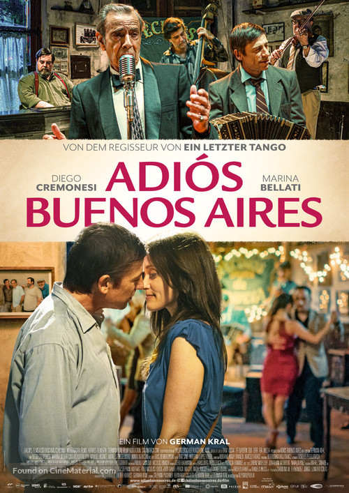 Adios Buenos Aires - Austrian Movie Poster