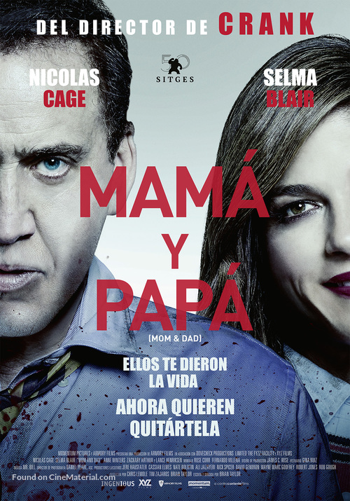Mom and Dad - Spanish Movie Poster