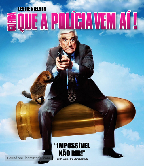 The Naked Gun - Brazilian Movie Cover