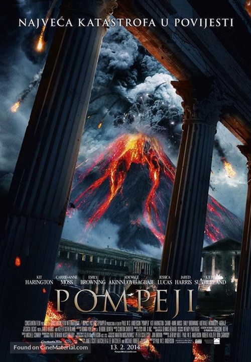 Pompeii - Croatian Movie Poster