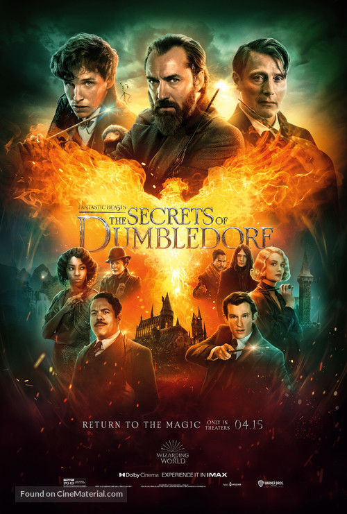 Fantastic Beasts: The Secrets of Dumbledore - Movie Poster