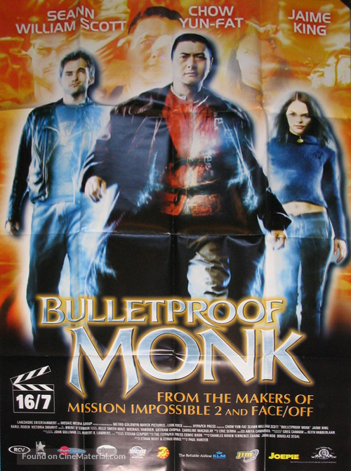 Bulletproof Monk - Dutch Movie Poster