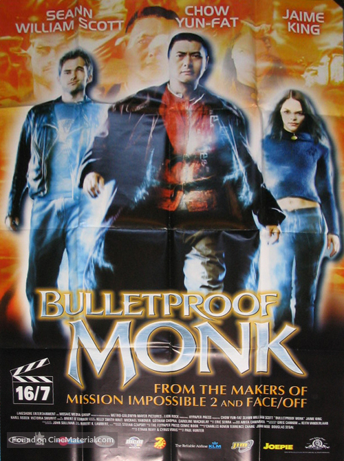 Bulletproof Monk - Dutch Movie Poster