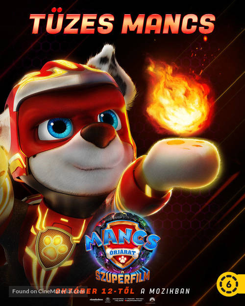 PAW Patrol: The Mighty Movie - Hungarian Movie Poster