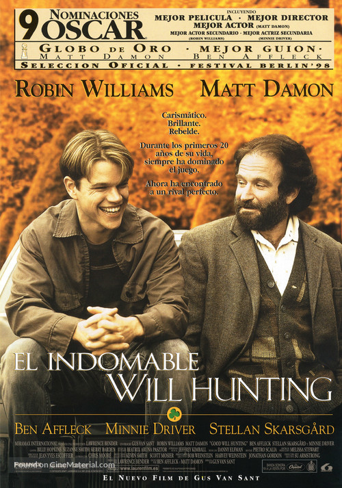 Good Will Hunting - Spanish Movie Poster