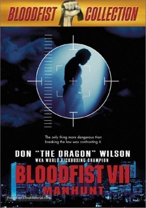 Bloodfist VII: Manhunt - DVD movie cover