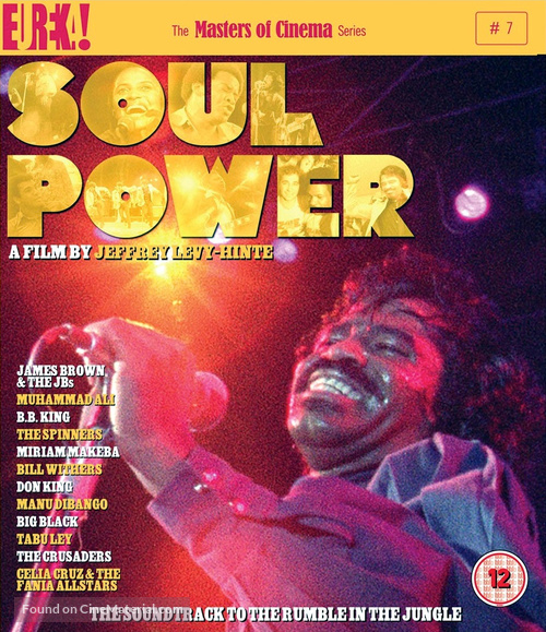 Soul Power - British Blu-Ray movie cover