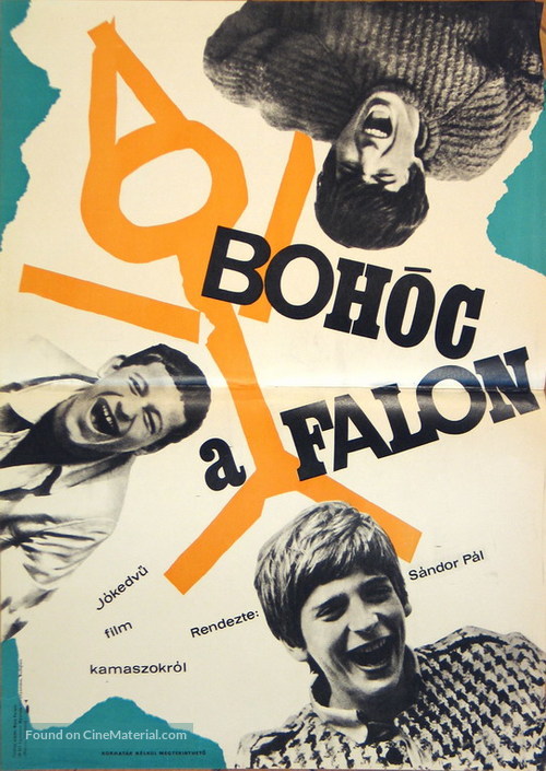 Boh&oacute;c a falon - Hungarian Movie Poster