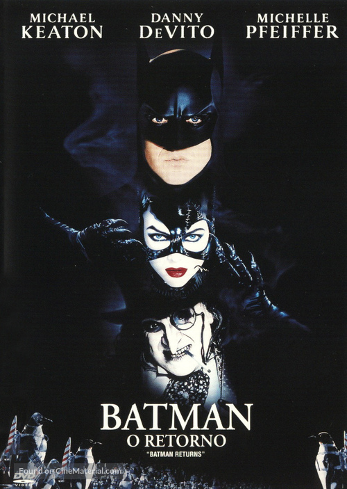 Batman Returns - Portuguese DVD movie cover