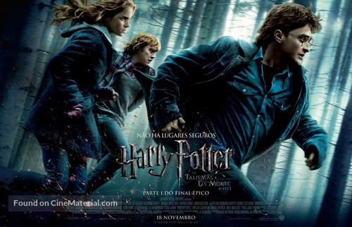 Harry Potter and the Deathly Hallows - Part 1 - Portuguese Movie Poster