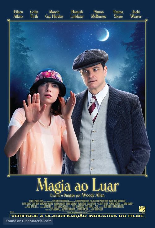 Magic in the Moonlight - Brazilian Movie Poster