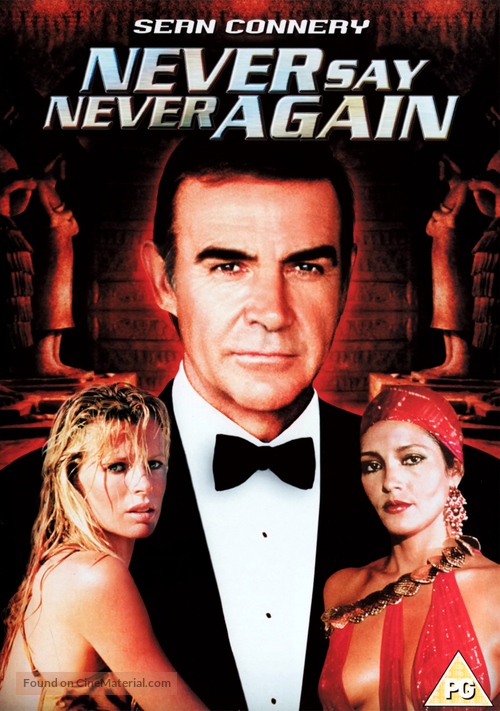 Never Say Never Again - British Movie Cover