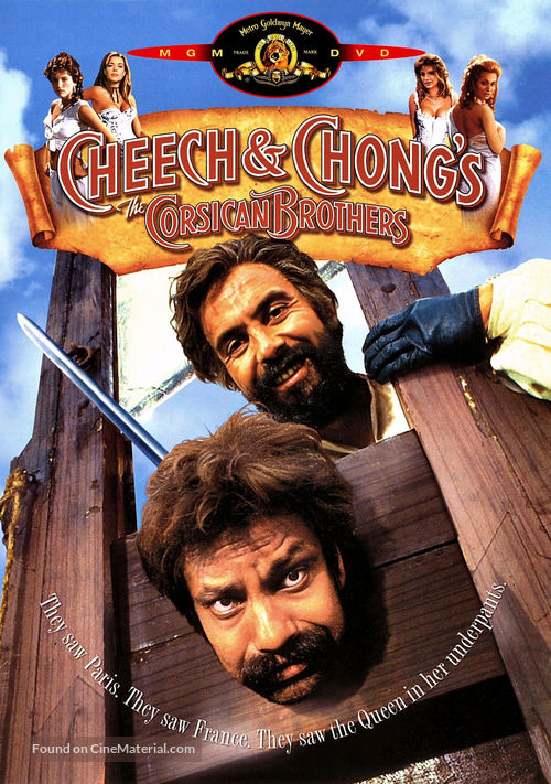 Cheech &amp; Chong&#039;s The Corsican Brothers - DVD movie cover