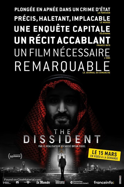 The Dissident - French Movie Poster