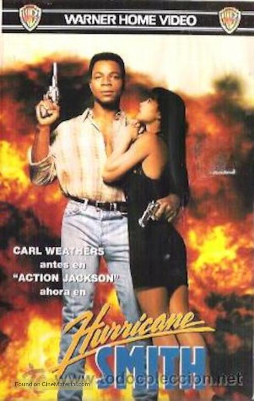 Hurricane Smith - Spanish VHS movie cover