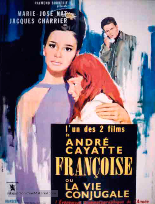 Fran&ccedil;oise ou La vie conjugale - French Movie Poster