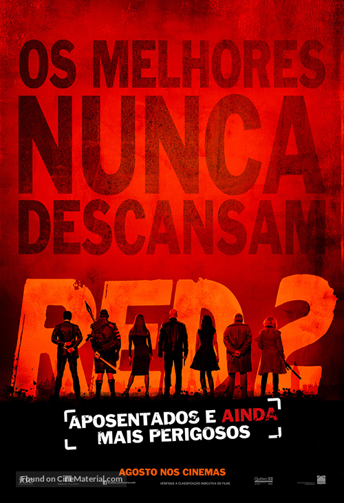RED 2 - Brazilian Movie Poster