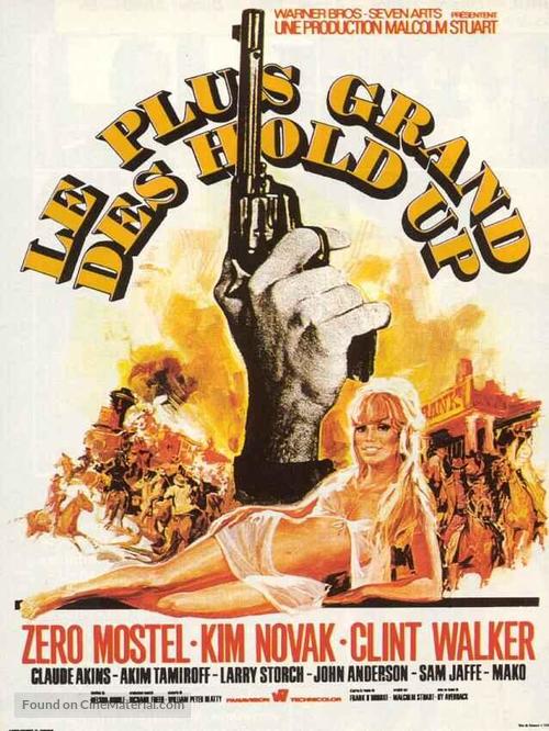 The Great Bank Robbery - French Movie Poster