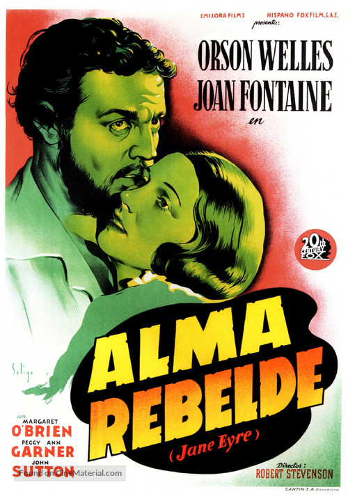 Jane Eyre - Spanish Movie Poster