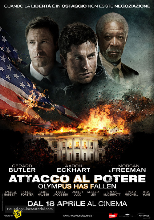 Olympus Has Fallen - Italian Movie Poster