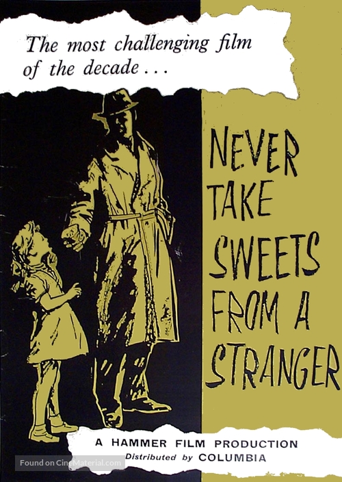 Never Take Sweets from a Stranger - British Movie Poster