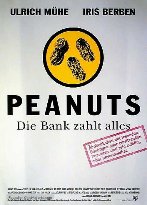 Peanuts - Die Bank zahlt alles - German Movie Poster