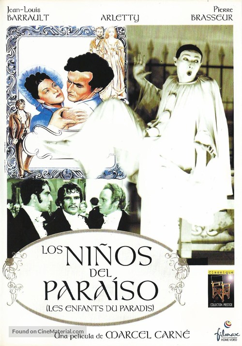 Les enfants du paradis - Spanish Movie Cover