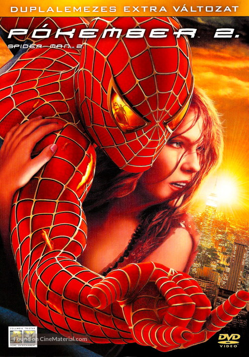 Spider-Man 2 - Hungarian DVD movie cover