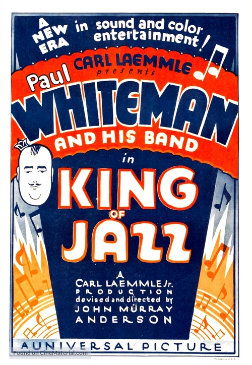 King of Jazz - Movie Poster