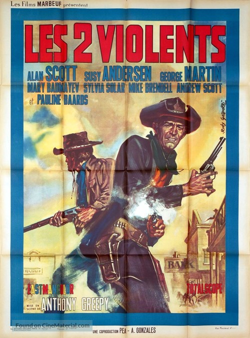 I due violenti - French Movie Poster