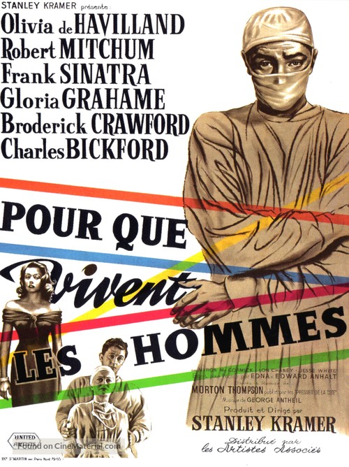 Not as a Stranger - French Movie Poster