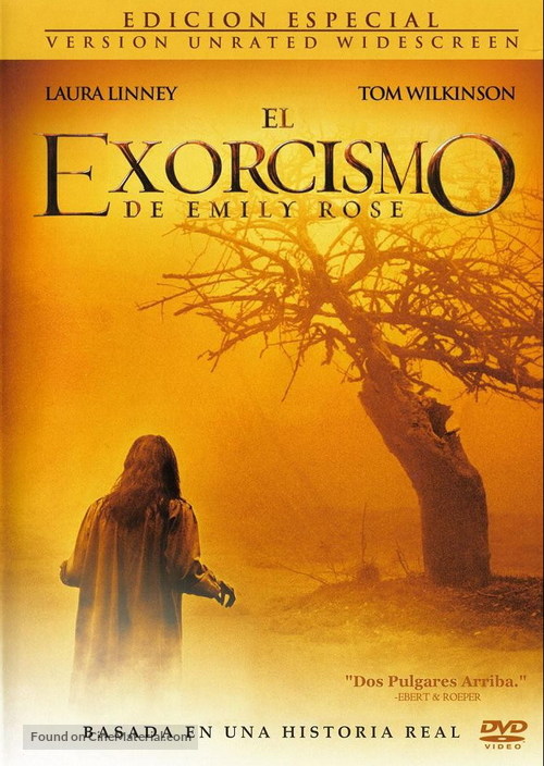 The Exorcism Of Emily Rose - Argentinian Movie Cover