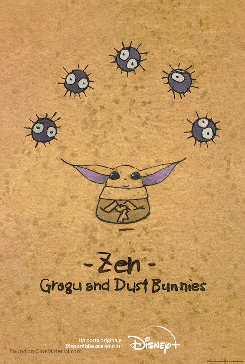 Zen - Grogu and Dust Bunnies - Italian Movie Poster