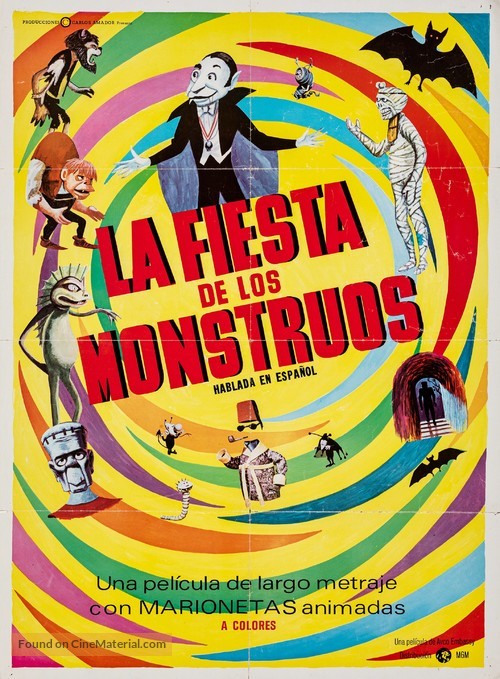 Mad Monster Party? - Spanish Movie Poster