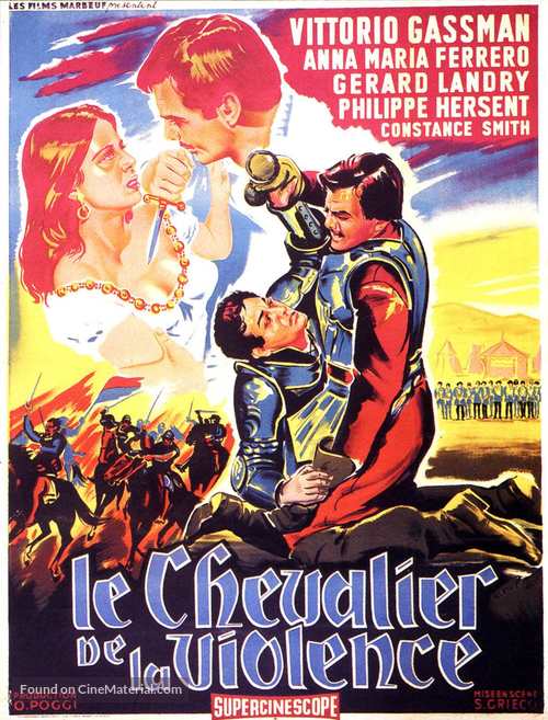 Giovanni dalle bande nere - French Movie Poster