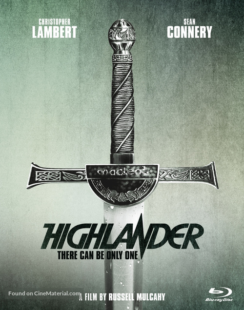 Highlander - Blu-Ray movie cover