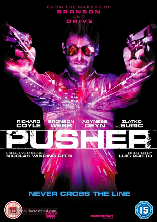 Pusher - British DVD movie cover