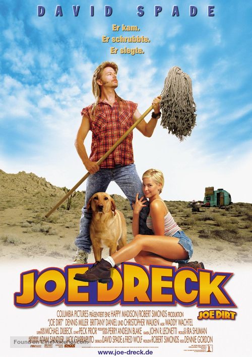 Joe Dirt - German Movie Poster