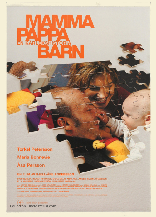 Mamma pappa barn - Swedish Movie Poster