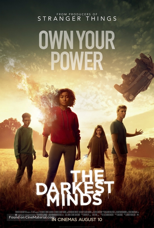 The Darkest Minds - British Movie Poster