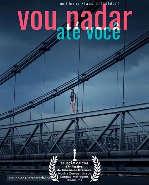 Vou Nadar At&eacute; Voc&ecirc; - Brazilian Movie Poster