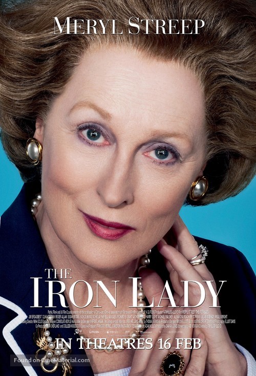 The Iron Lady - Singaporean Movie Poster