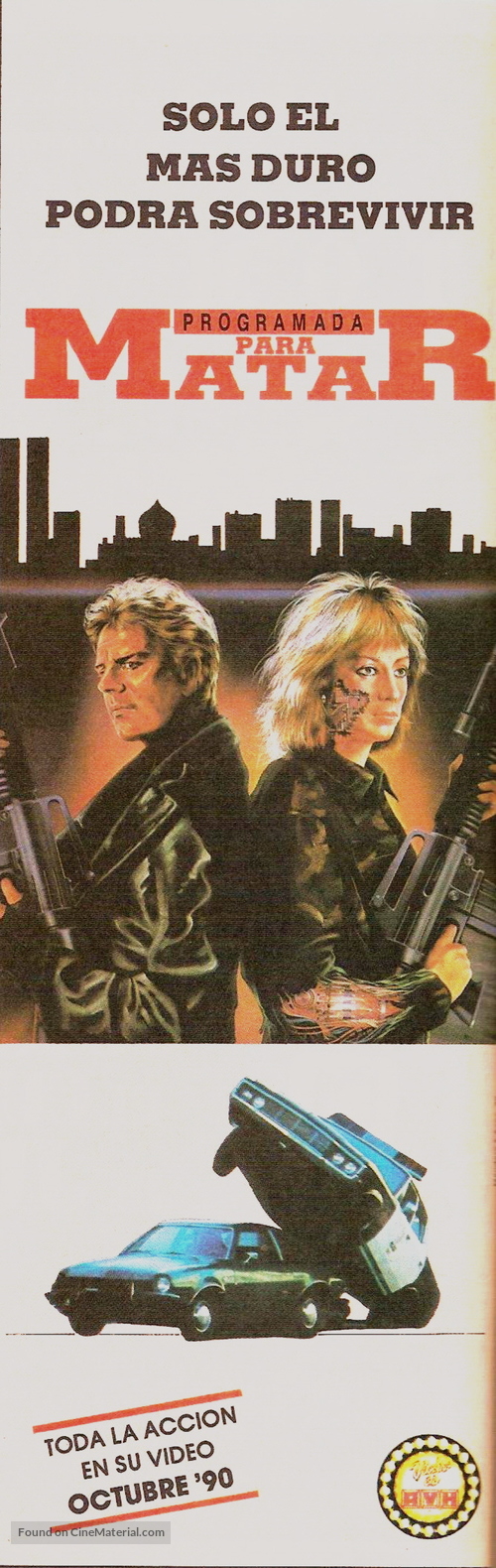 Programmed to Kill - Argentinian Movie Poster