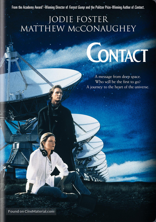 Contact - DVD movie cover