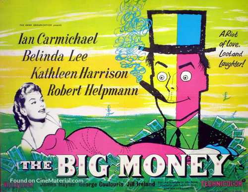 The Big Money - British Movie Poster