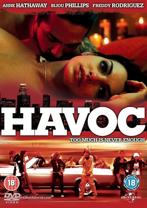 Havoc - British DVD movie cover