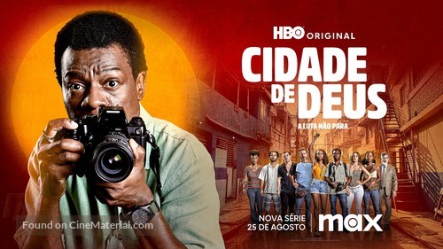 &quot;Cidade de Deus: A Luta N&atilde;o Para&quot; - Brazilian Movie Poster